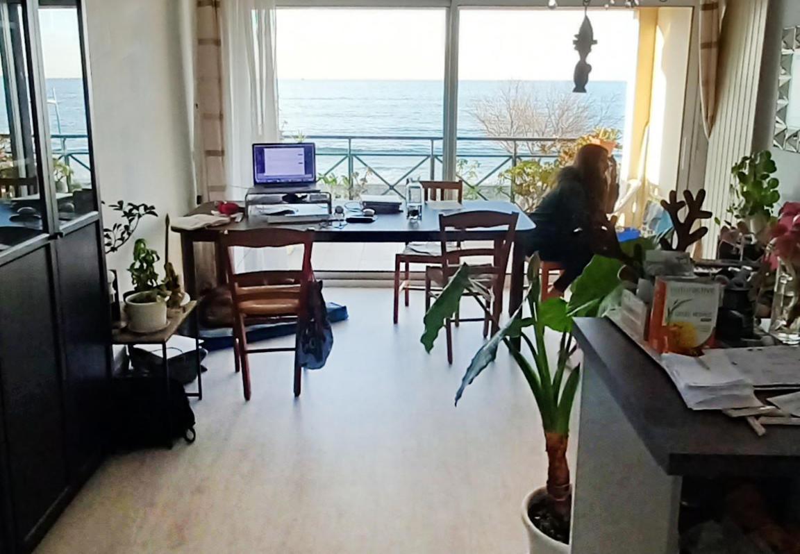 Appartement Bord De Mer Tres Lumineux 2/4 Pers. - Vue Inoubliable アンダイエ エクステリア 写真